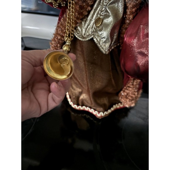 Santa Tree Topper Vintage 16 Inches Tall - Picture 2 of 5